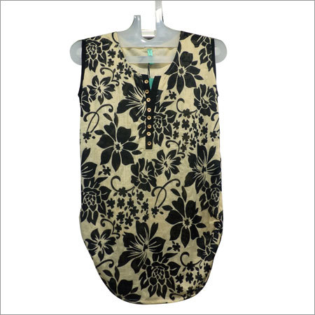 Printed Chiffon Tops