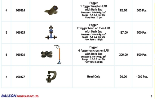 Irrigation Accessories