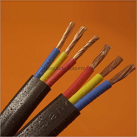 Flat Submersible Pump Cables Length: 500  Meter (M)