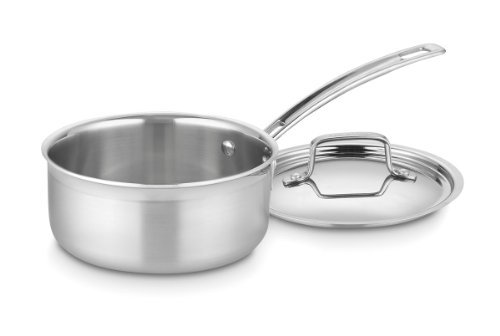 Stainless Steel Saucepan - Polished Finish, Round Shape, Silver Color | Precisely Designed, Easy to Clean, Long Lasting Shine, Timely Delivery