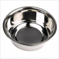 Stainless Steel Bowl - Round, Polished Finish | Corrosion Resistant, Easy To Wash, Versatile For Domestic And Commercial Use