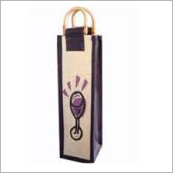 Jute Wine Bottle Bags