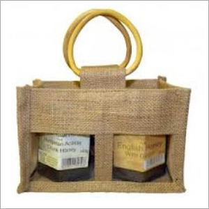 Jute Bag With PVC Window