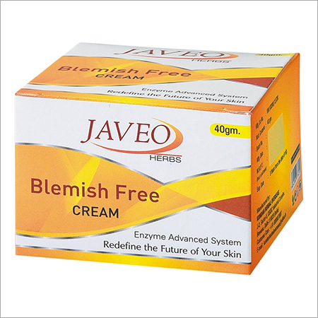Blemish Free Cream - Enzyme Based, 40gm, Orange | Blemish Removal, Skin Clarity, Redefined Skin
