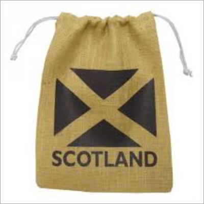 Jute Drawstring Bag