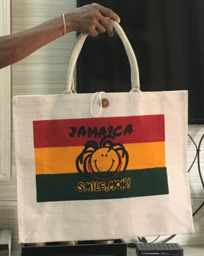 Jute Promotional Bag - 14/15 Eco-Friendly Jute Fabric, Off White Color, Shoulder Length Cotton Rope Handle, Customizable Design & Logo | Ideal for Advertising, Reusable Screen Print Shopping Bags