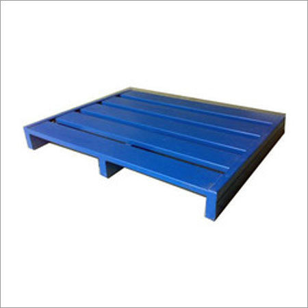 Blue Flat Metal Pallets