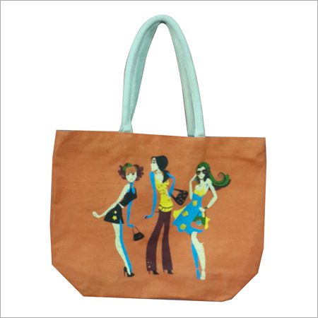 Fancy Jute Beach Bag