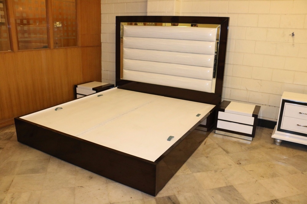 Contemporary Wooden Bed