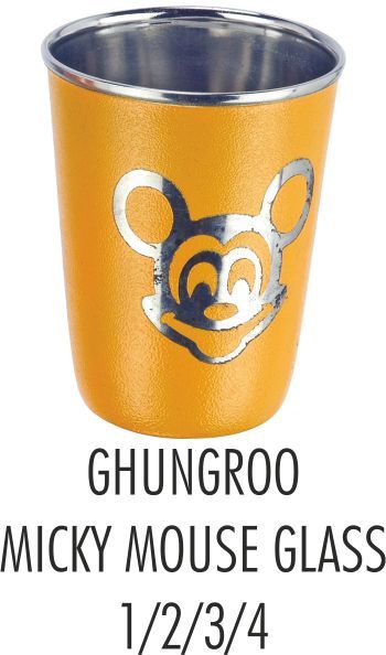 Ghungroo Micky Mouse Glass