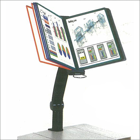 Moulded Felxi Arm Table Display Unit