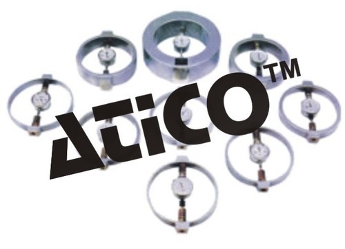 Compression Proving Rings - Special Steel Forged Integral Type | High Strength High Sensitivity Accuracy Dial Gauge Mounted Wooden Box Packed
