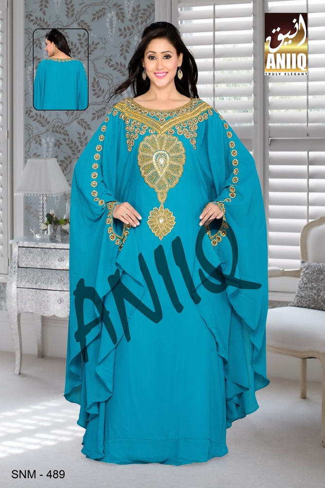 Designer Arabic Kaftan Dress