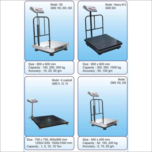 Steel Platform Scale