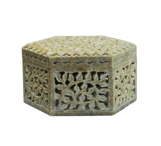 Hexagonal Marble box