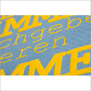 T Shirt Flock Printing