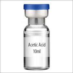 Acetic Acid - Glass Vial 10ml, Density 1.05 g/ml, 99.8% Purity | High Purity, Food Grade, Versatile
