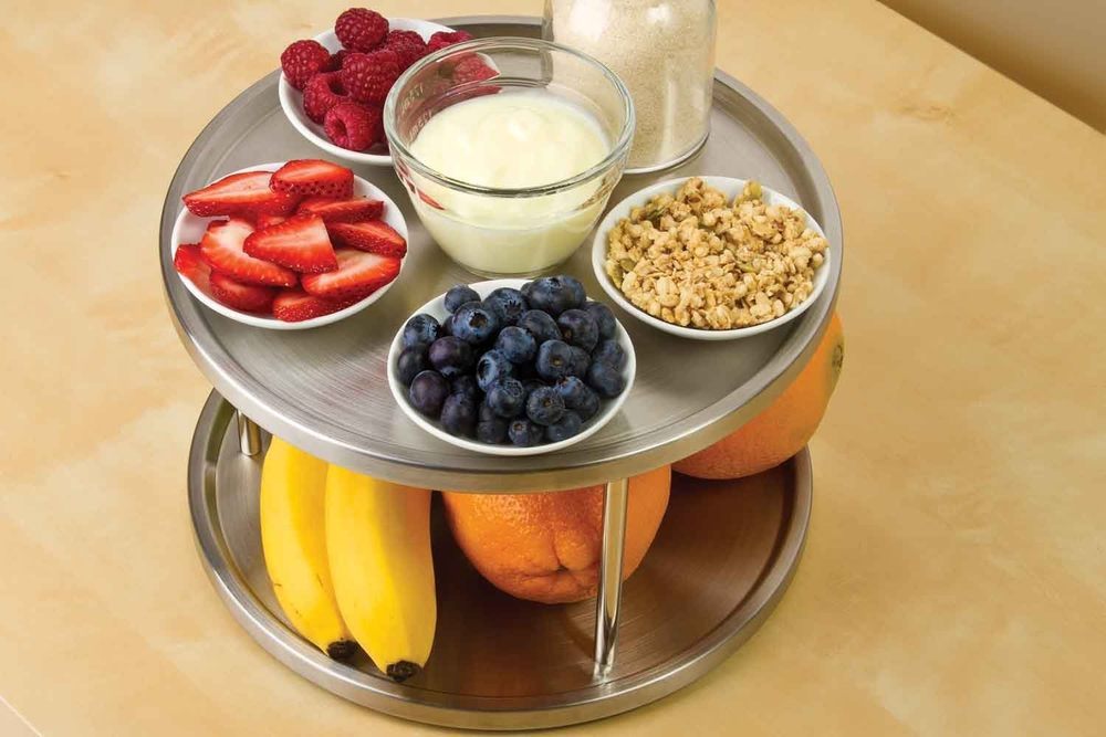 Stainless Steel Vegetable Basket - Round, Polished Silver | Easy To Handle, Heat Retention, Longer Service Life