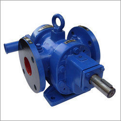 Blue Rotary Twin Gear Pumps