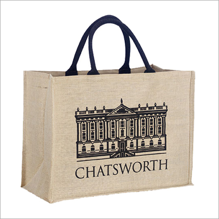 Brown Printed Juco Bags