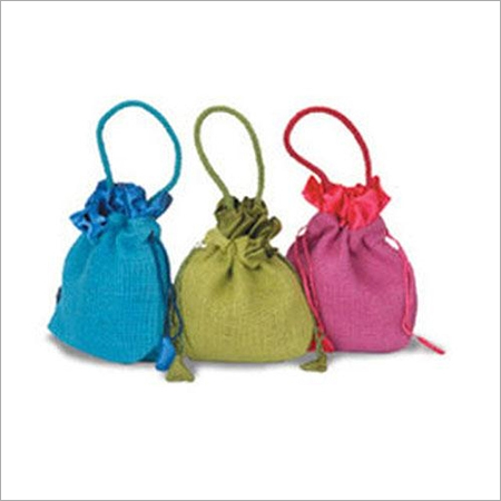 Custom Jute Drawstring Bags - Eco-Friendly Jute, Various Sizes, Pink Color | Tear-Resistant, Seamless Finish, Ideal for Advertising & Shopping