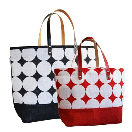 Jute Shopping Handbags - Jute Material 45cm x 30cm x 10cm Super White Color | Ideal for Advertising Gifts Promotions and Shopping