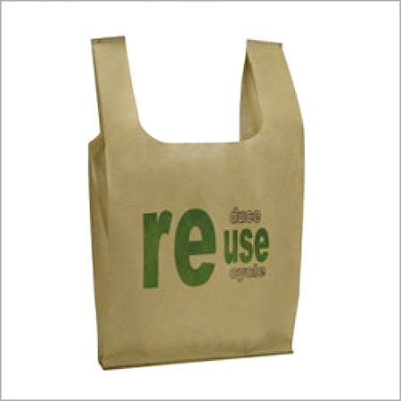 Reusable Non Woven Bags - Polypropylene Fabric 30 cm x 32 cm x 10 cm All Colors Available Customized Design Eco-Friendly Handle