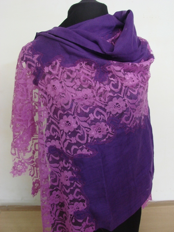Silk French Lace shawls 