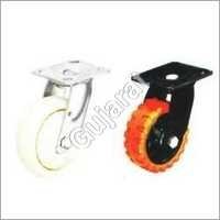 Castor Wheel - Durable Polypropylene, 4 Inch Diameter, Heavy-duty Design, Smooth Rolling Motion