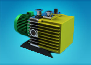 Electric Rotary Vane Vacuum Pumps Direct Drive