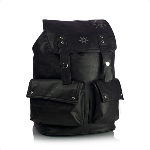 Star Leatherette Backpack