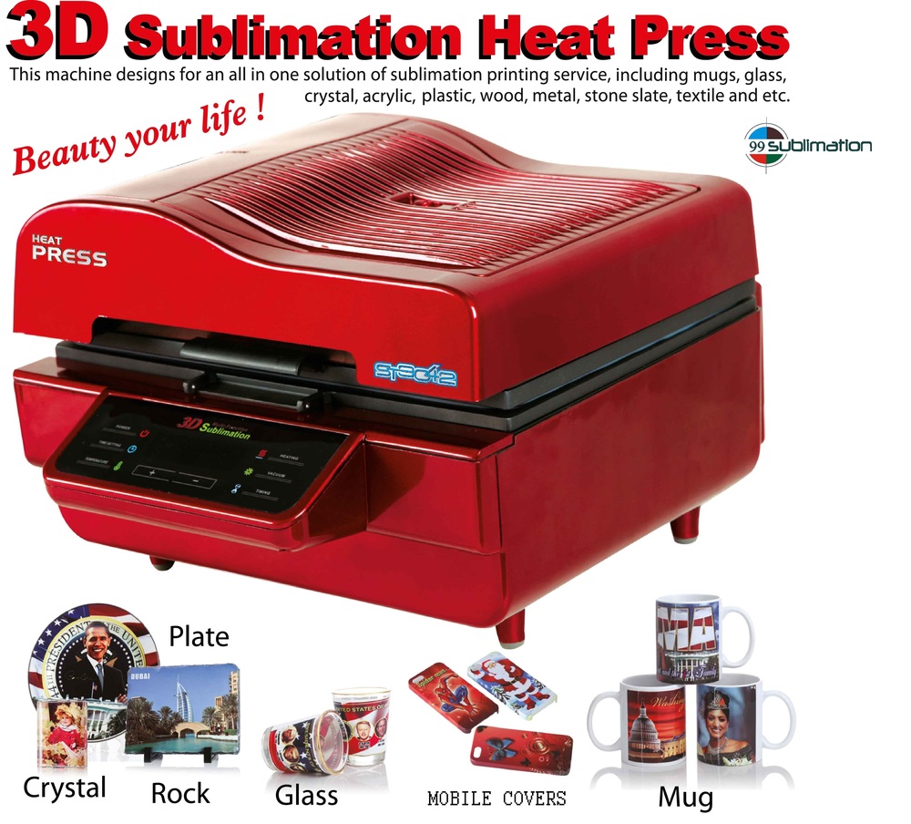 3D heat press