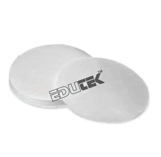 Filter Paper - 100% Cotton Linter Cellulose, 47mm Diameter, PH Tolerant 0-14, Thermo Stable Up to 120°C, Lightweight for Laboratory Use
