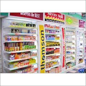 Powder Coating Supermarket Display Racks
