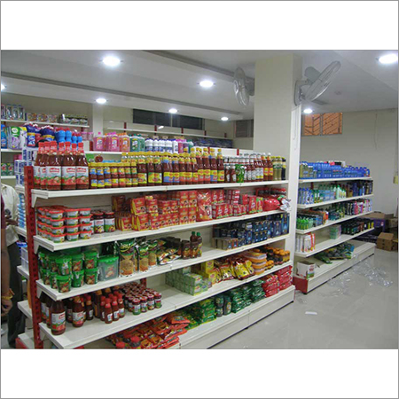 Powder Coating Supermarket Racks