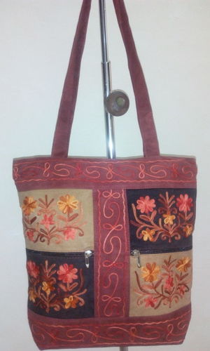 Ladies Handbag with embroidery