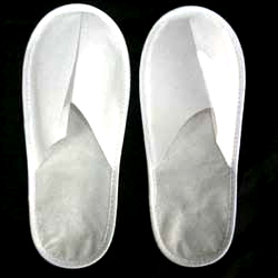 White Disposable Slipper
