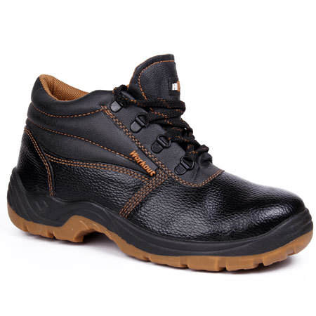 Black  Hillson Safety Shoes Workout 