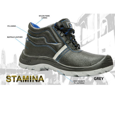  Safety Shoes - STAMINA GREY 
