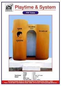 FRP Mobile Toilet