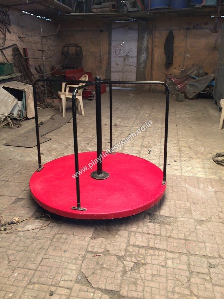 Marry Go Round - Durable Plastic, 4 Feet Diameter, Vibrant Multi-Colored Design | Safe for Children, Fun Outdoor Activity