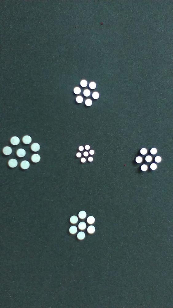 Silvered Thermistor Discs
