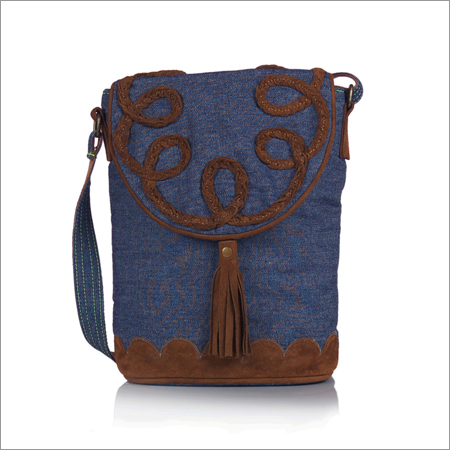 Denim Cross Body Bag
