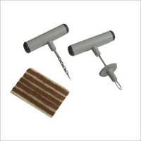 Silver + Brown Tyre Repair Kit