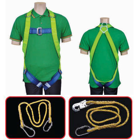  Full body Safety Harness - Class E Single Lanyard