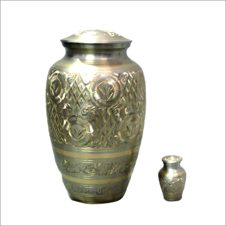 Engraving Metal Urn
