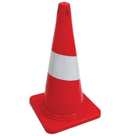  Safety Cones Without Rubber Base 