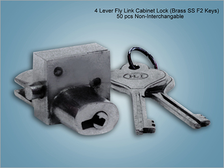 4 Lever Fly Link Cabinet Lock