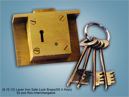 Golden 12 Lever Iron Safe Lock