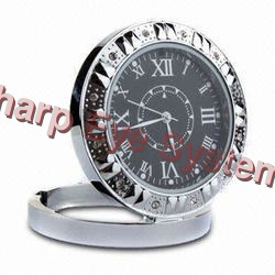Small Table Clock Camera